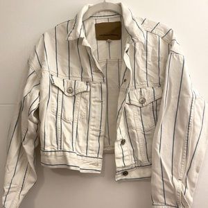 American Eagle Denim Jacket Cropped Jacket